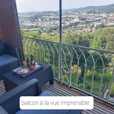 L'inattendu Vue Imprenable,clim,parking Avec Borne De Recharge, Menage Inclus *